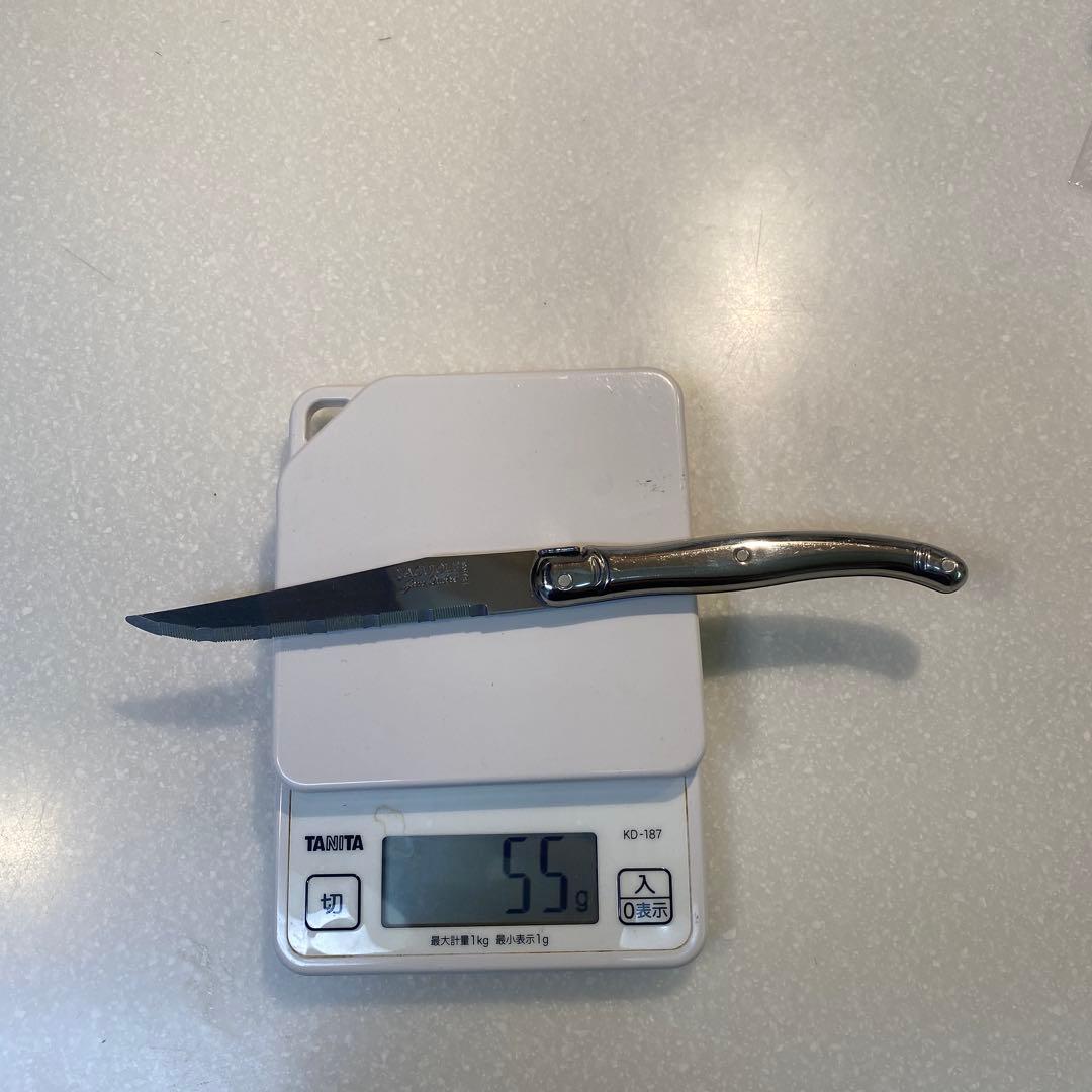 Laguiole ステーキナイフ6本セット- ステンレススチールハンドル