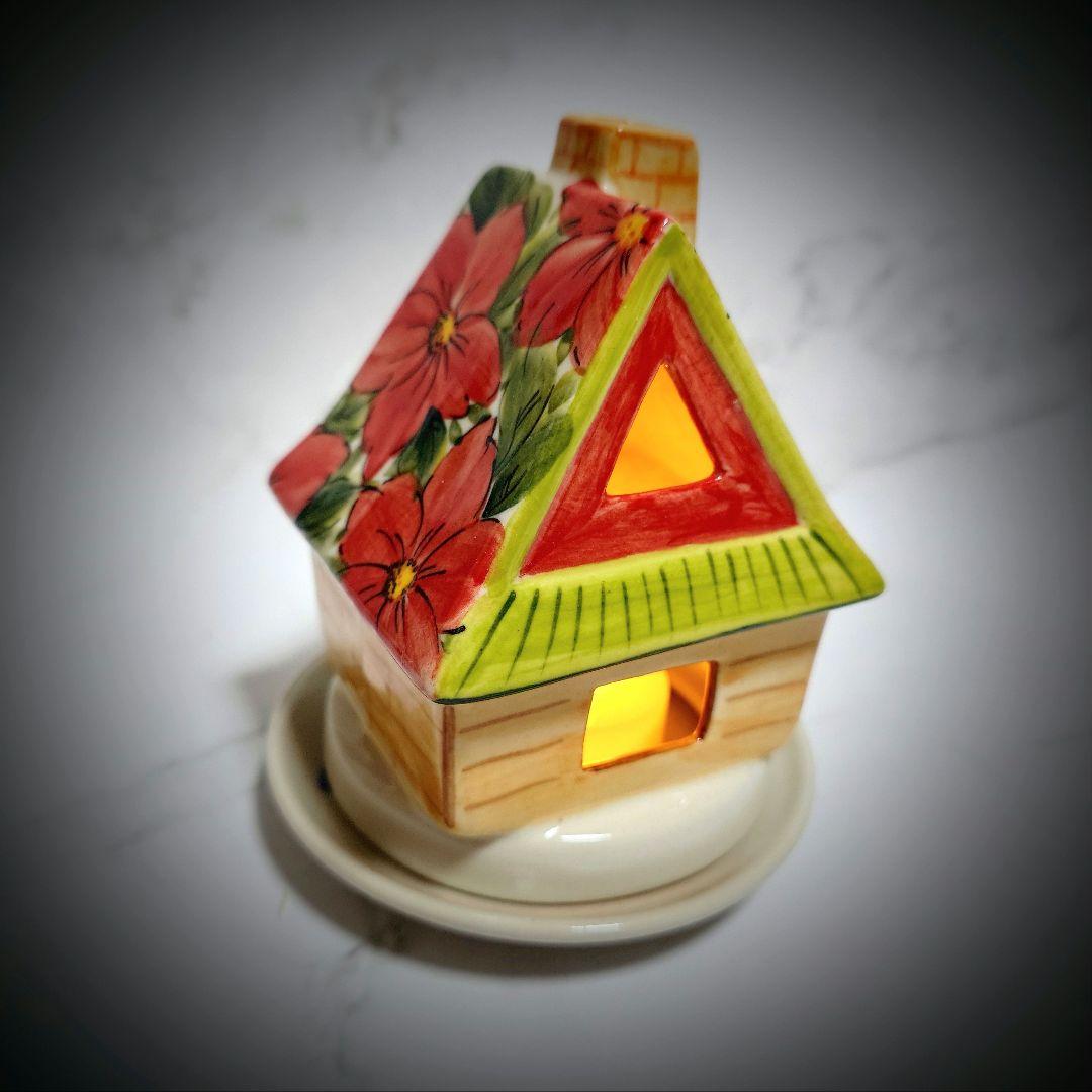 新品 ポーリッシュポタリー Moja Faktoria社 キャンドルハウス