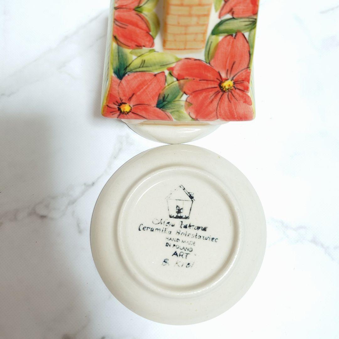 新品 ポーリッシュポタリー Moja Faktoria社 キャンドルハウス