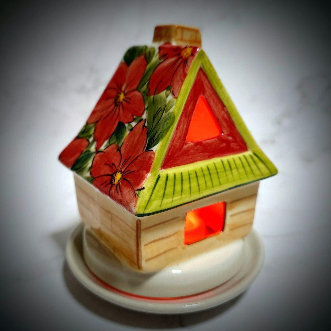 新品 ポーリッシュポタリー Moja Faktoria社 キャンドルハウス