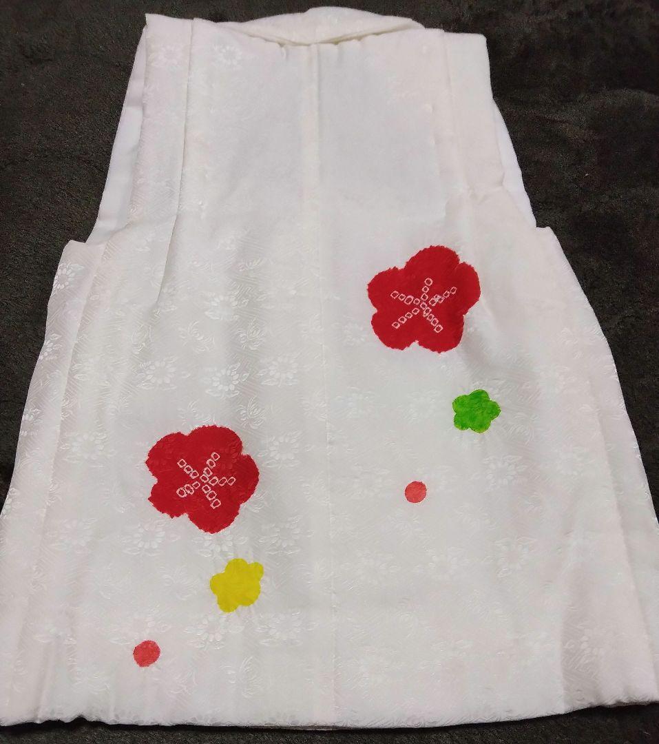 正絹綸子☆本絞り＋グラデーション☆高貴な雰囲気満載な産着～3歳七五三向け祝着