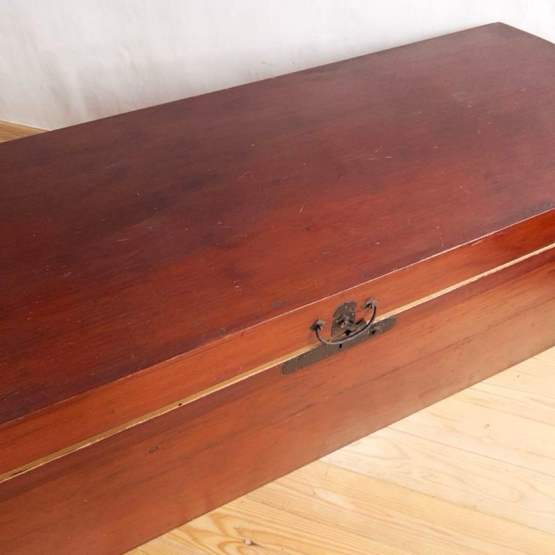 大型　収納箱　横幅約152㎝　ディスプレイ　古道具　古家具　ビンテージ