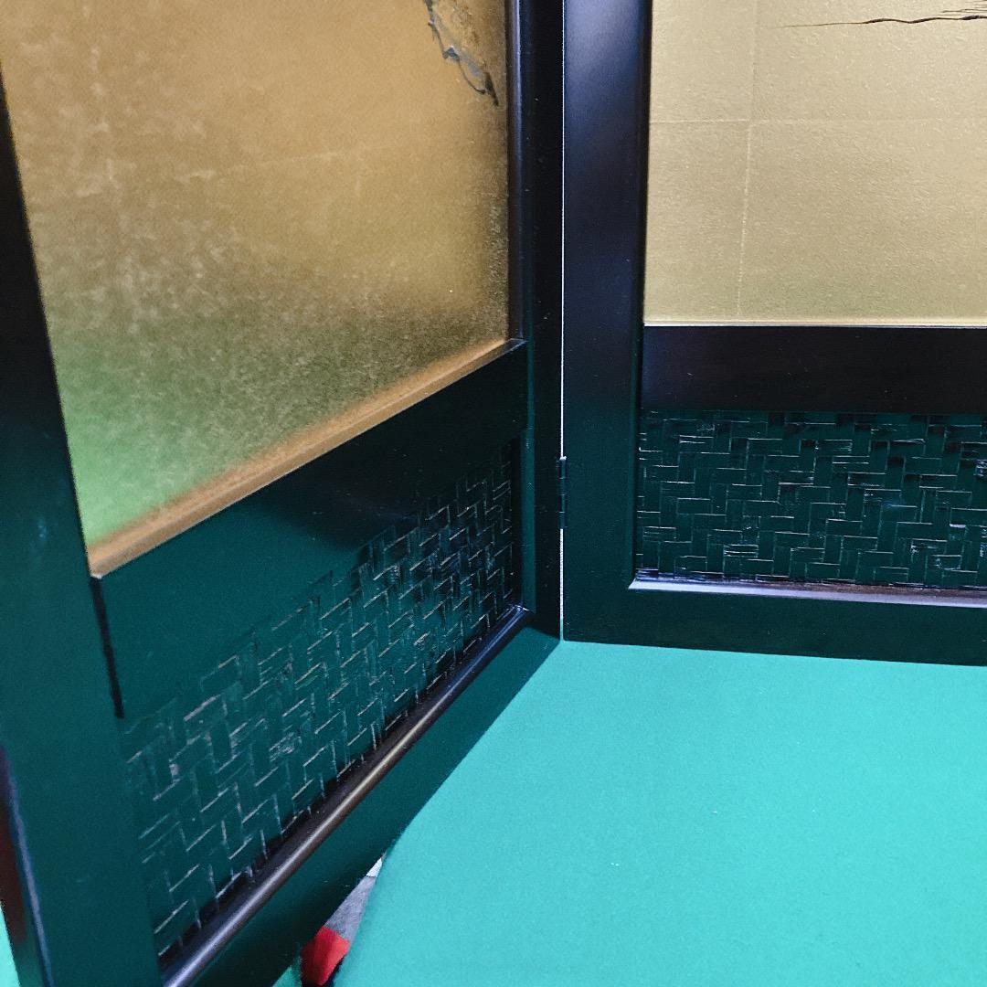 SB3 美品！5月屏風　高さ75㎝位　五月人形　五月人形兜　五月鎧兜　子供大将