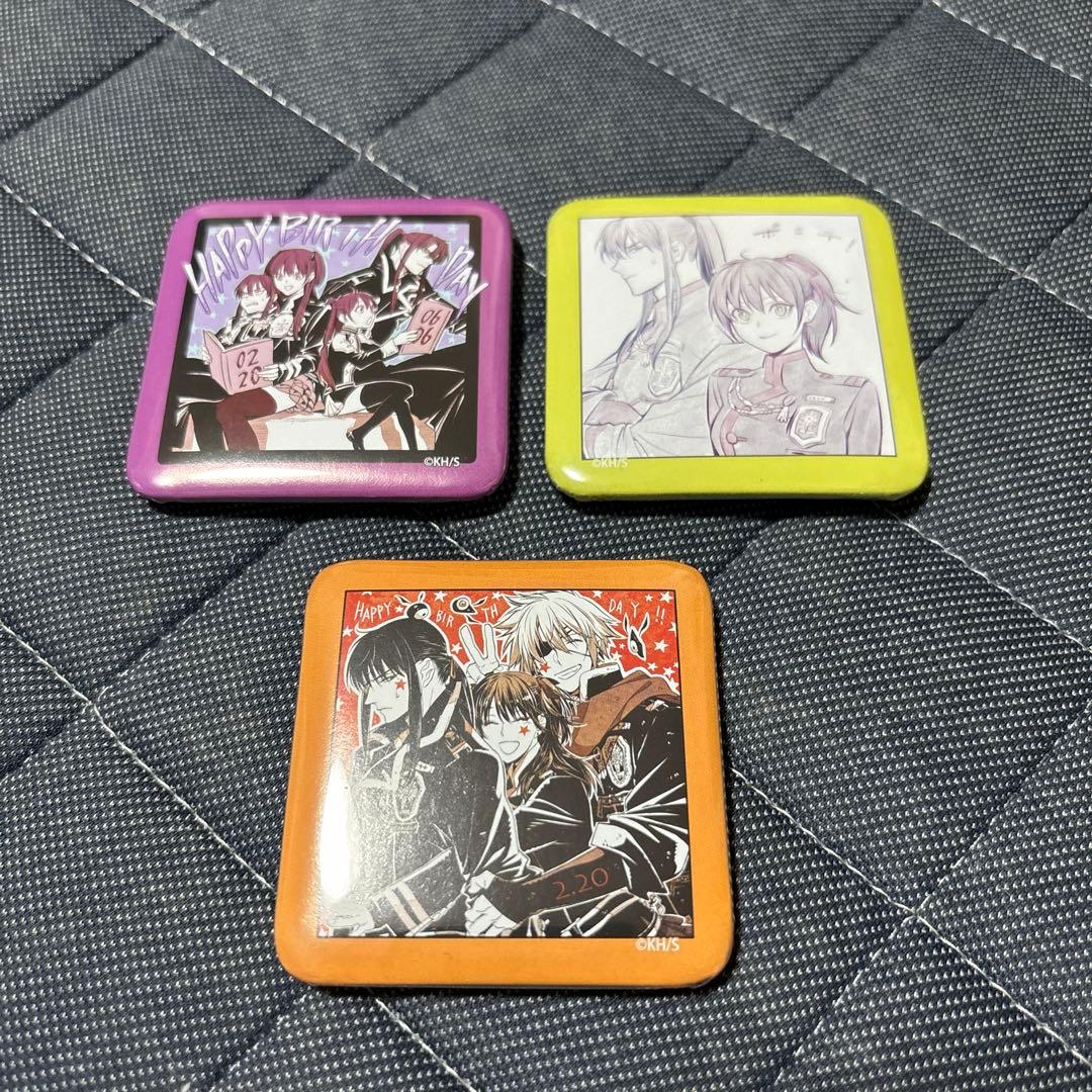 リナリー】D.Gray-manカフェ特典&ましかく缶バッチセット - メルカリ