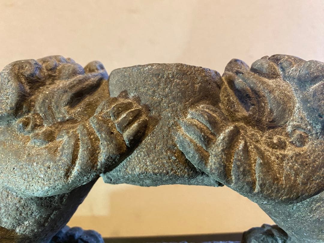 アンティーク 清代・石材彫刻 獅子 ヴィンテージ レア - メルカリ