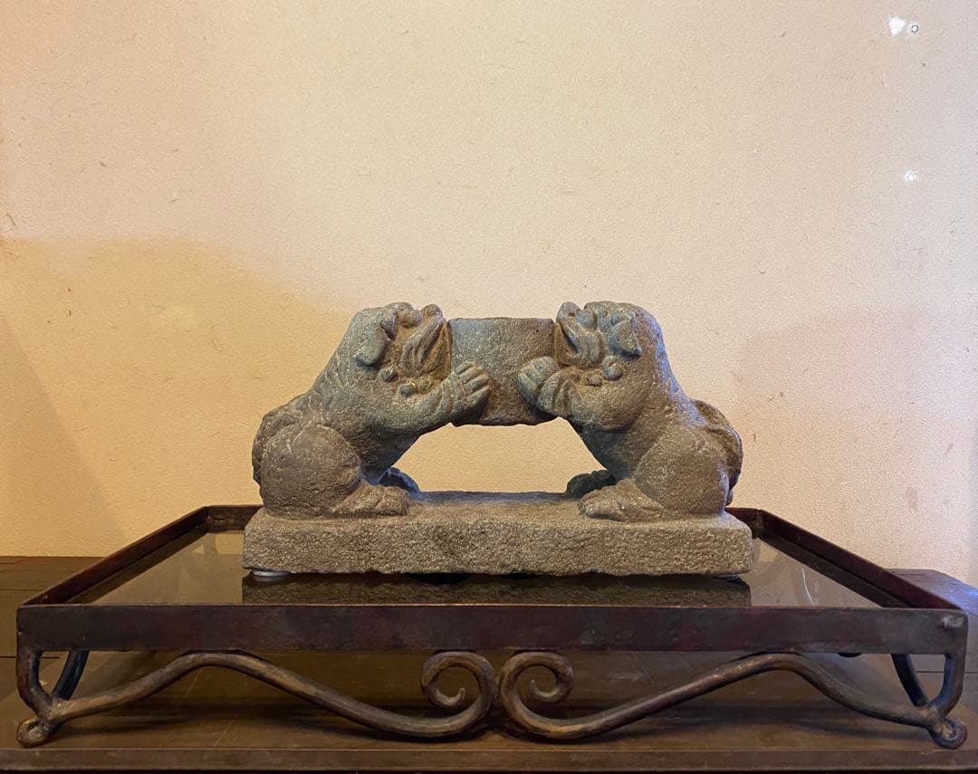 アンティーク 清代・石材彫刻 獅子 ヴィンテージ レア - メルカリ