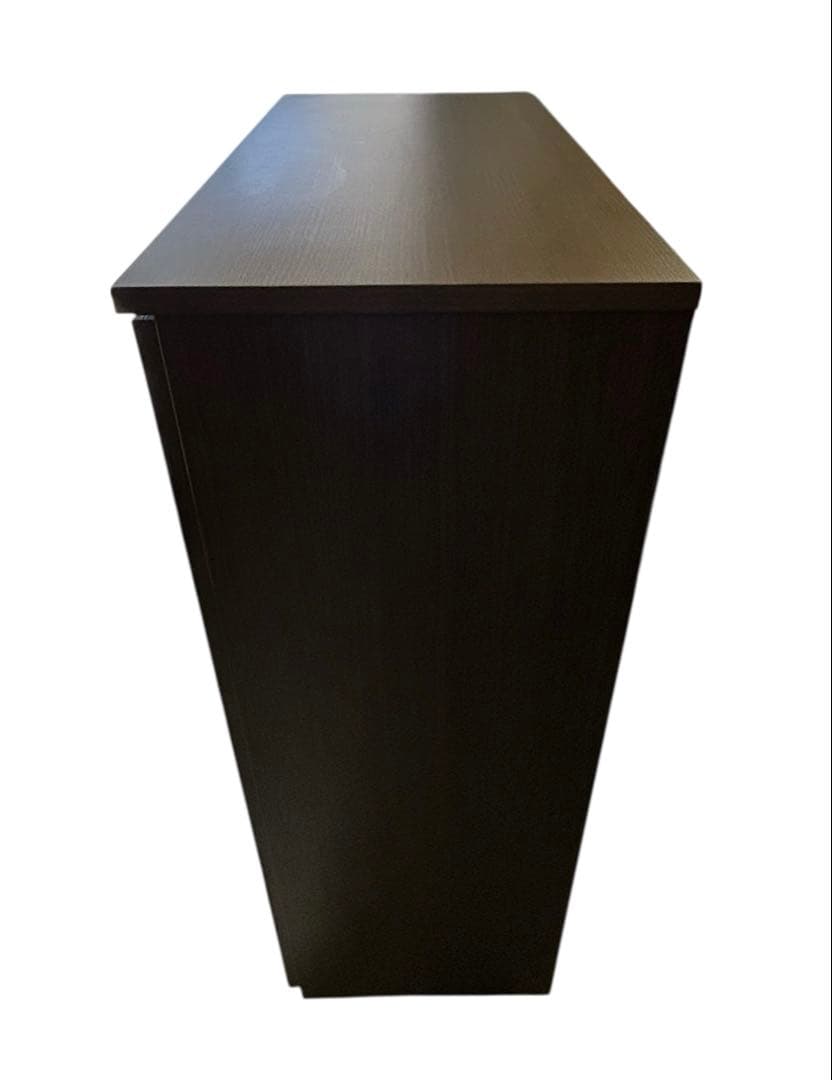 ★美品‼︎ ニトリ レンジボード スライドテーブル ダークブラウン キッチン家具