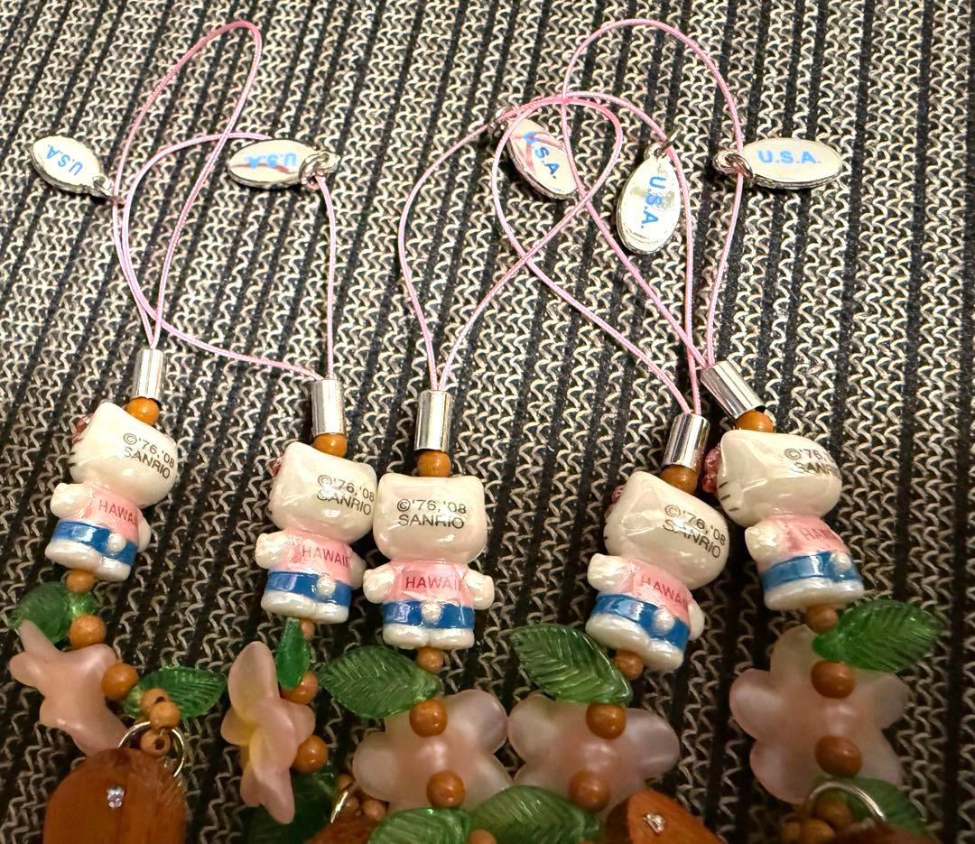 レアご当地 限定 白キテイkitty 根付けストラップ ABCstore 5点 - メルカリ
