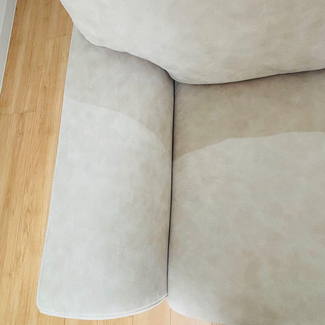 【美品】2人掛けソファ/SAKODA/アイボリー