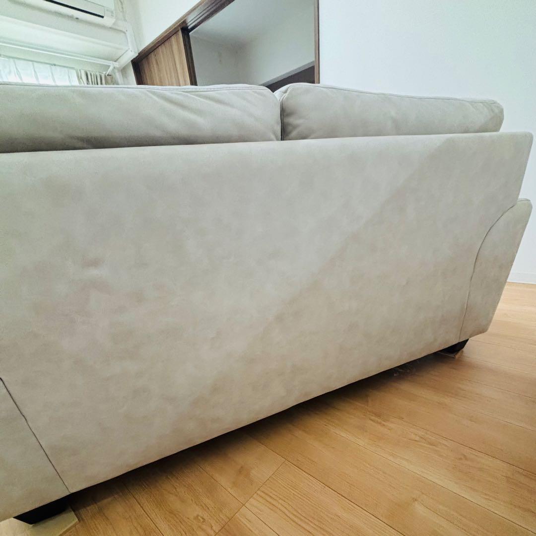 【美品】2人掛けソファ/SAKODA/アイボリー