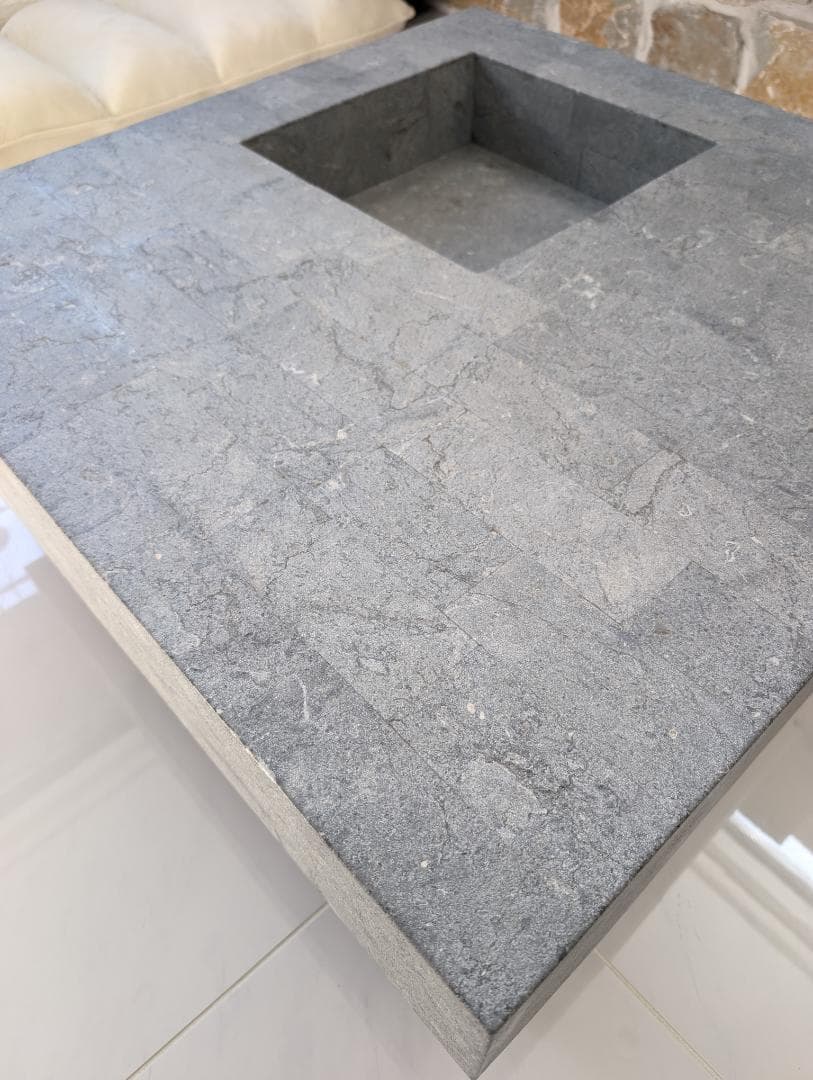 [美品]フクラ HUKLA スクエアセンターテーブル80×80