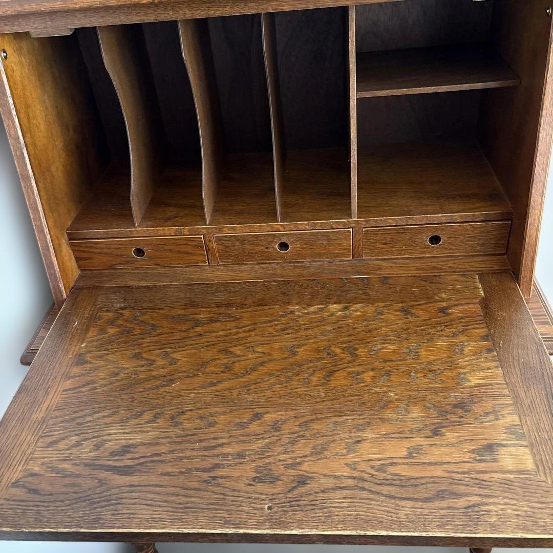 オーク材クラシックデスク