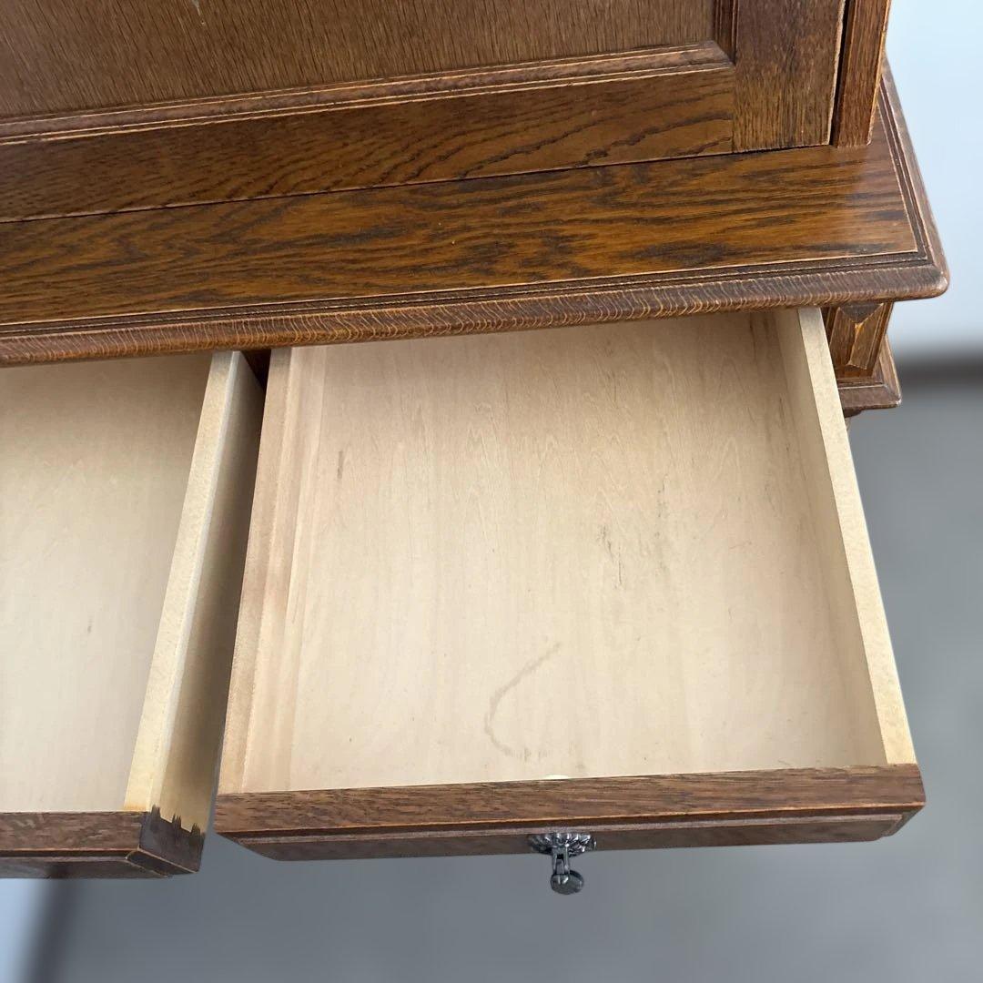 オーク材クラシックデスク