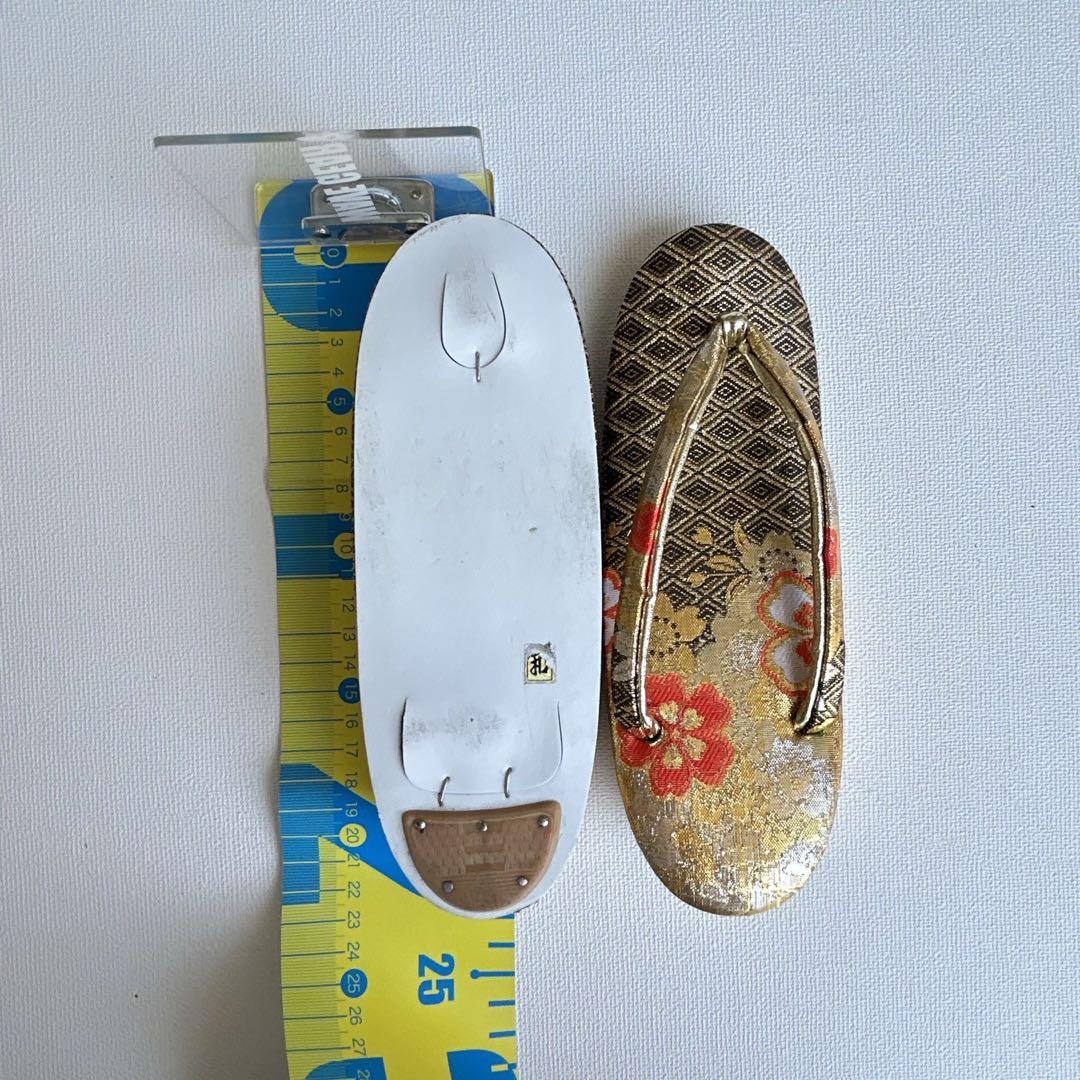 セット　七五三７歳女の子　着物＆帯＆袖なし長襦袢＆小物　黒×赤　蝶　金プリント