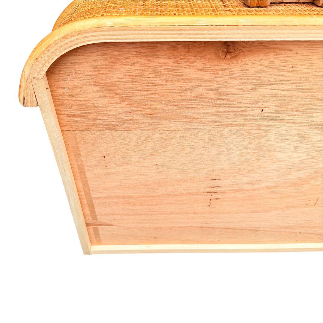 ラタン　5段　籐　棚　チェスト　アンティーク