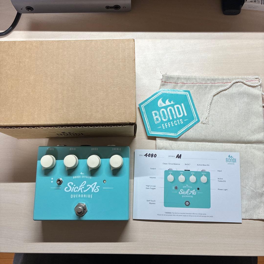 ギター BONDIE EFFECTS Sick As Overdrive