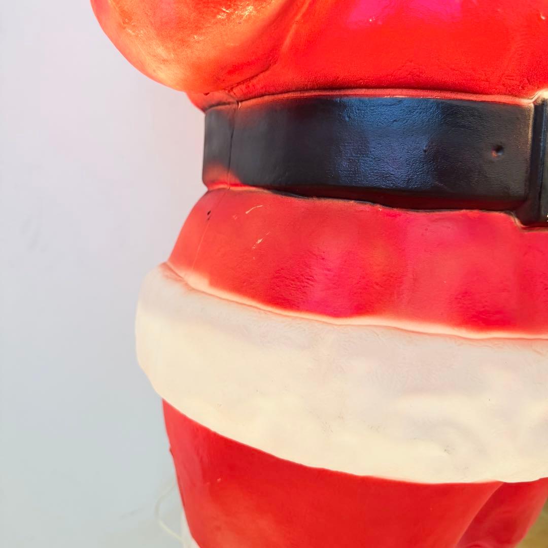 サンタクロース 電灯 ライト 装飾 100cm トラディショナル 置物 米国製