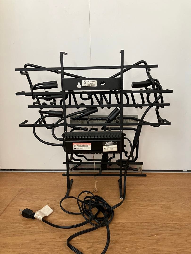 アメリカ製 1999年製 バドワイザー ネオンサイン 動作確認済