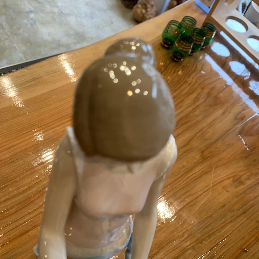 【南】リヤドロ　大好きなママ　置物　人形