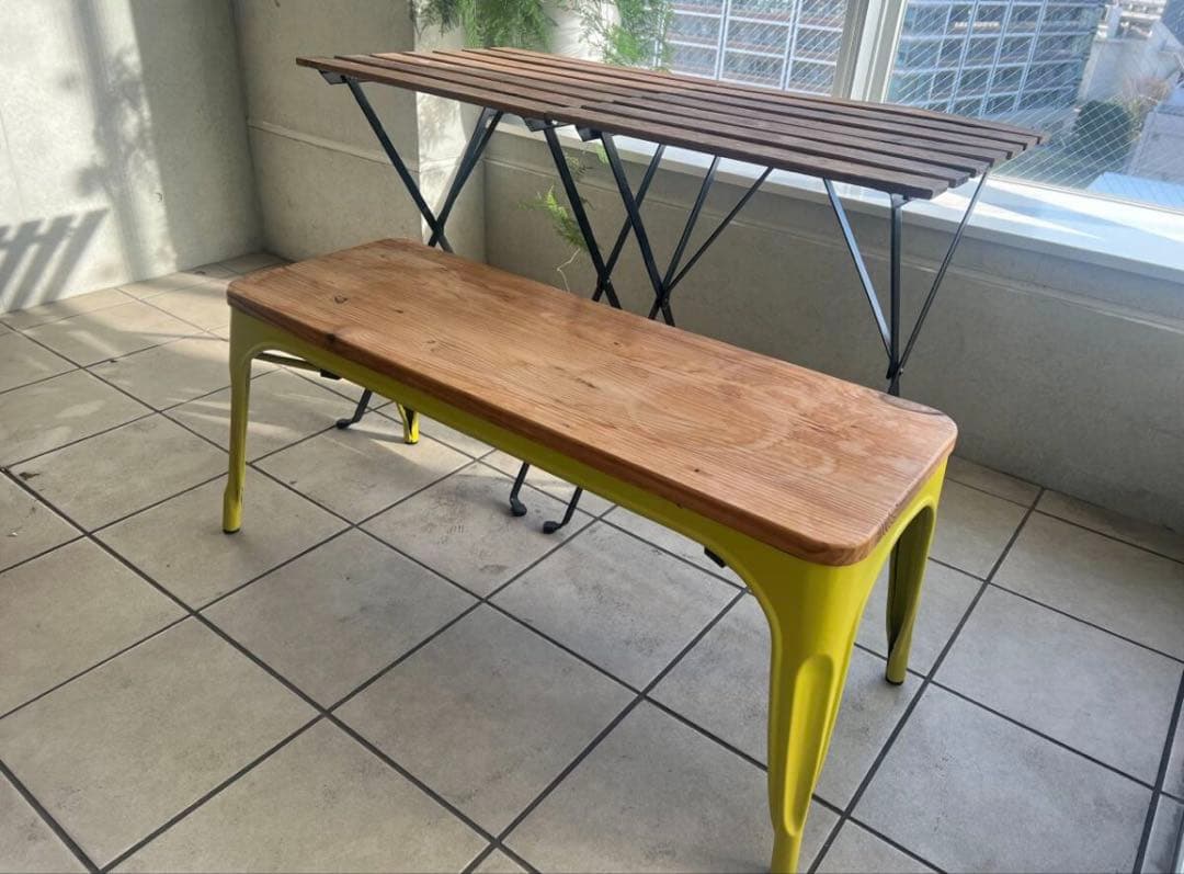 Aスツール木製座面 ⭐︎インダストリアル⭐︎バースツール⭐︎ トリックス リプロダクト