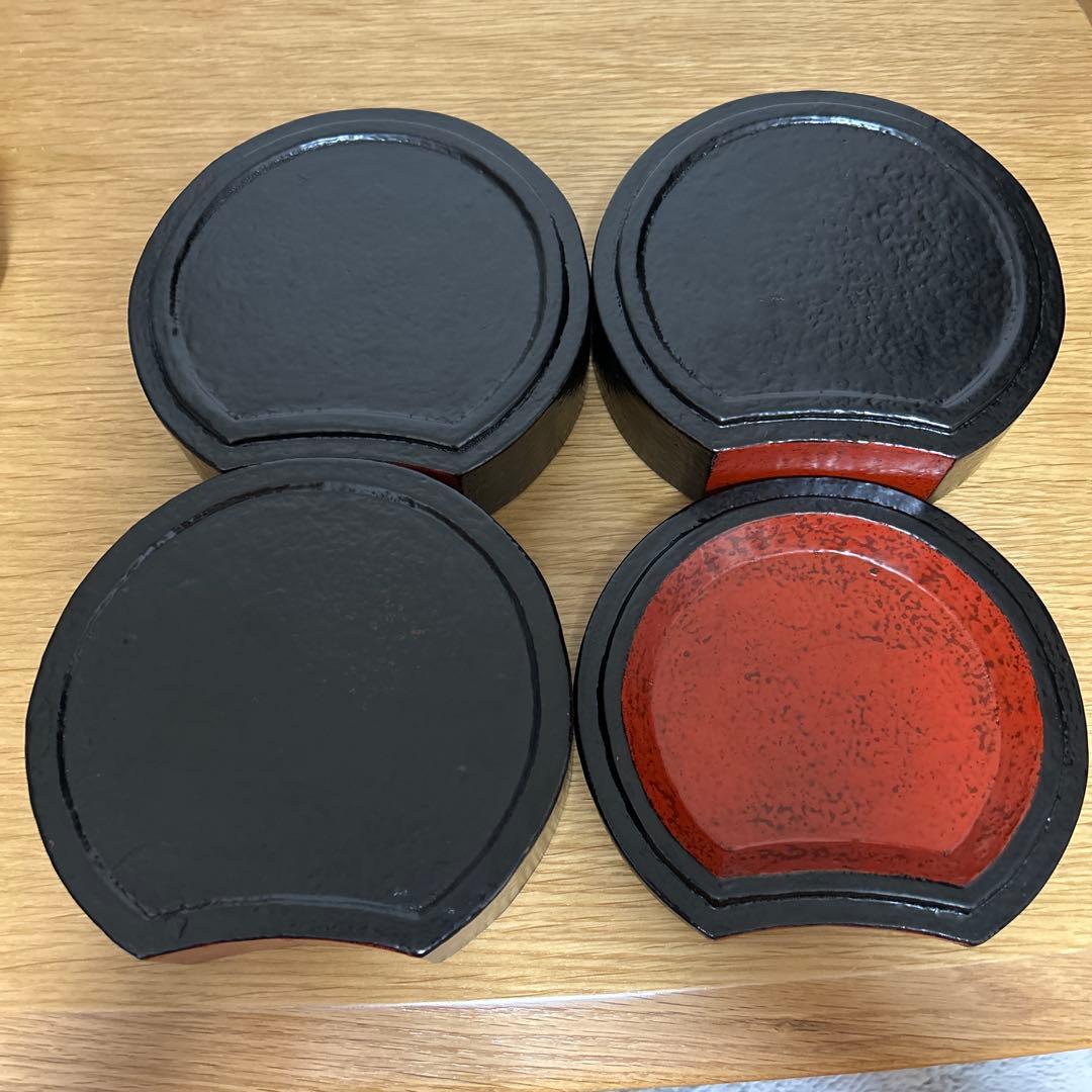 原清作　漆重箱