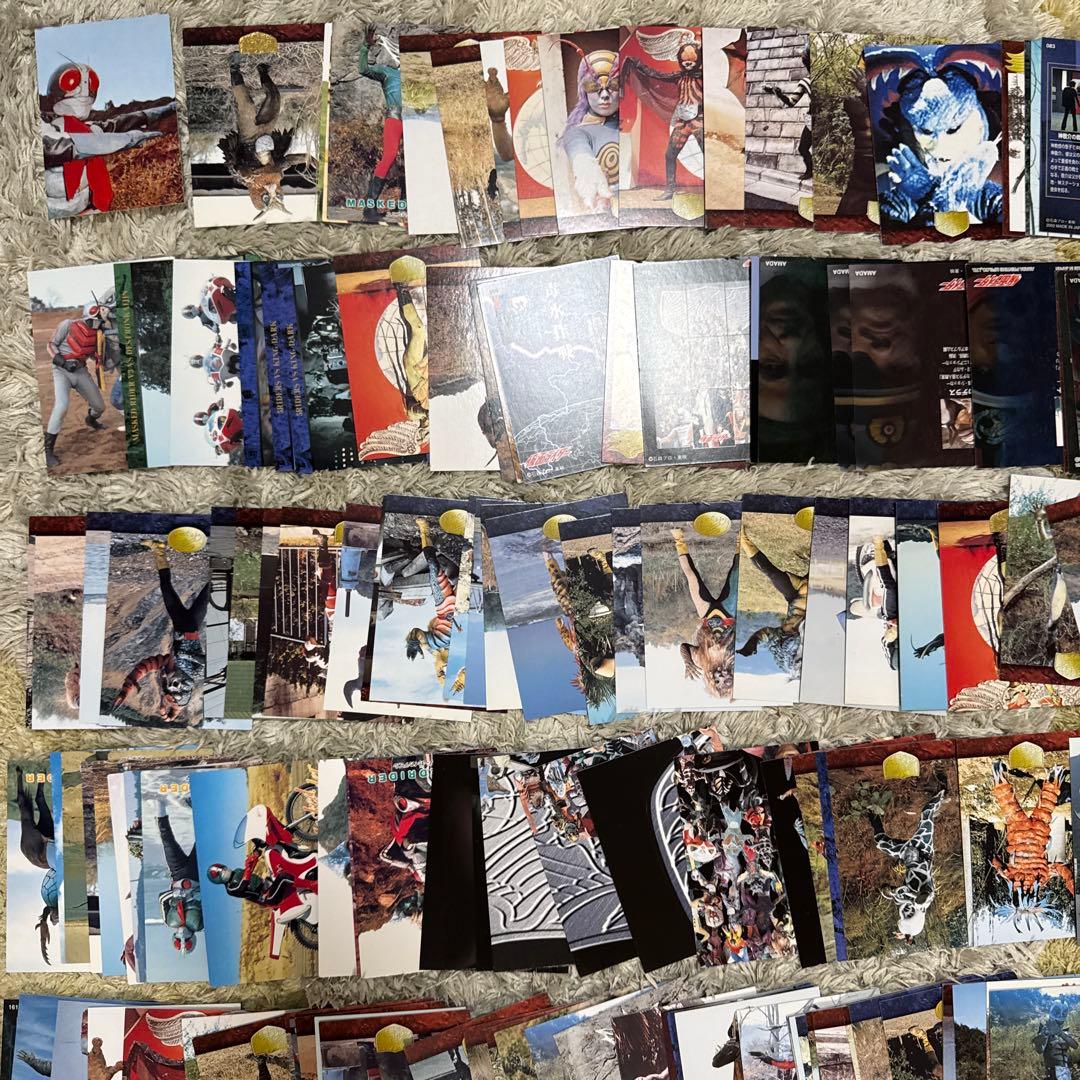 仮面ライダー アマダ トレーディングコレクション 600枚以上【5486