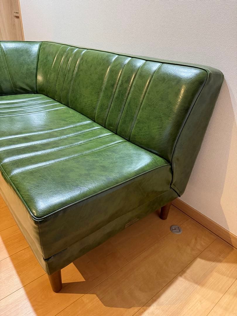 ニコアンド　クラシックダイナー　カウチソファーL