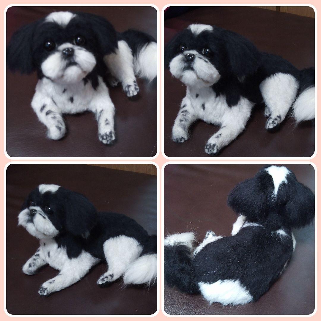 愛犬の羊毛フェルトオーダー制作・わんちゃん