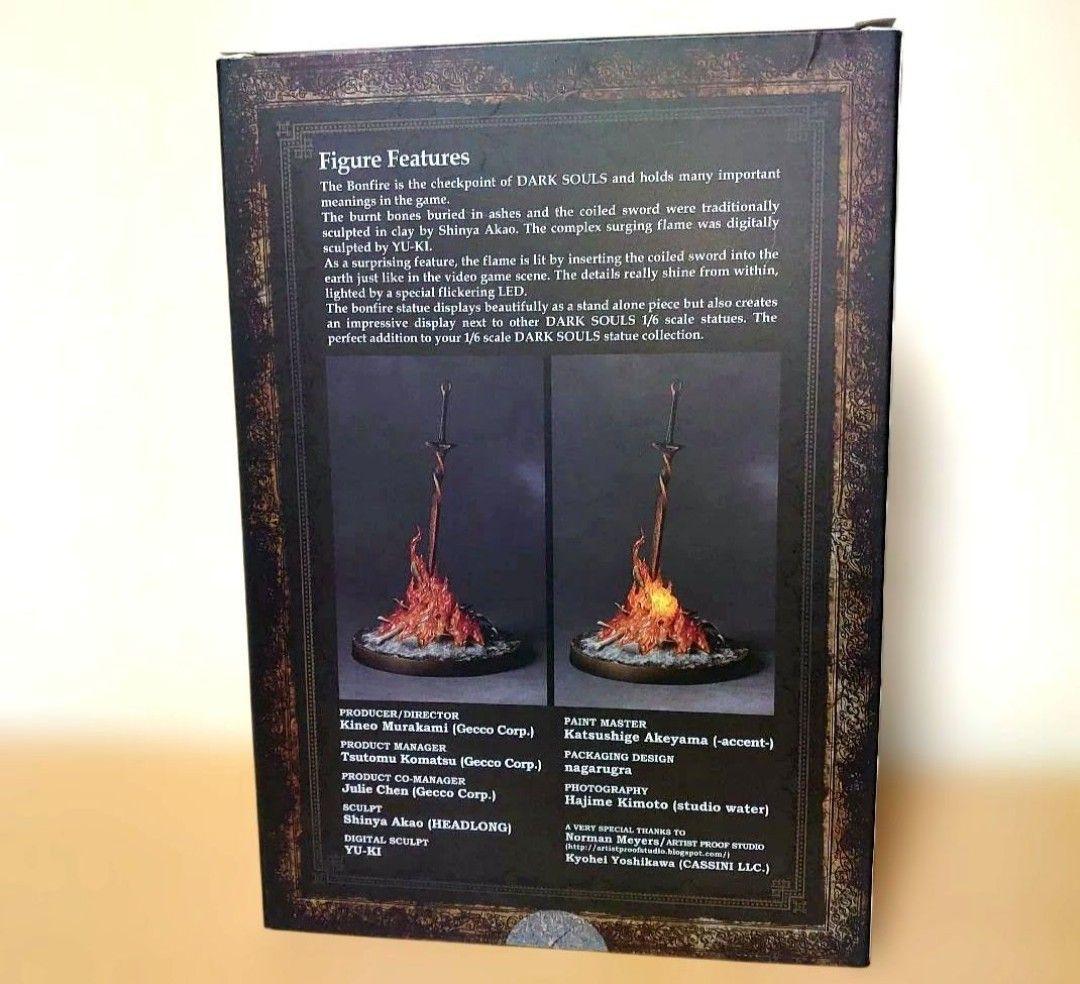 Gecco DARK SOULS ダークソウル 篝火 ライトアップ スタチュー