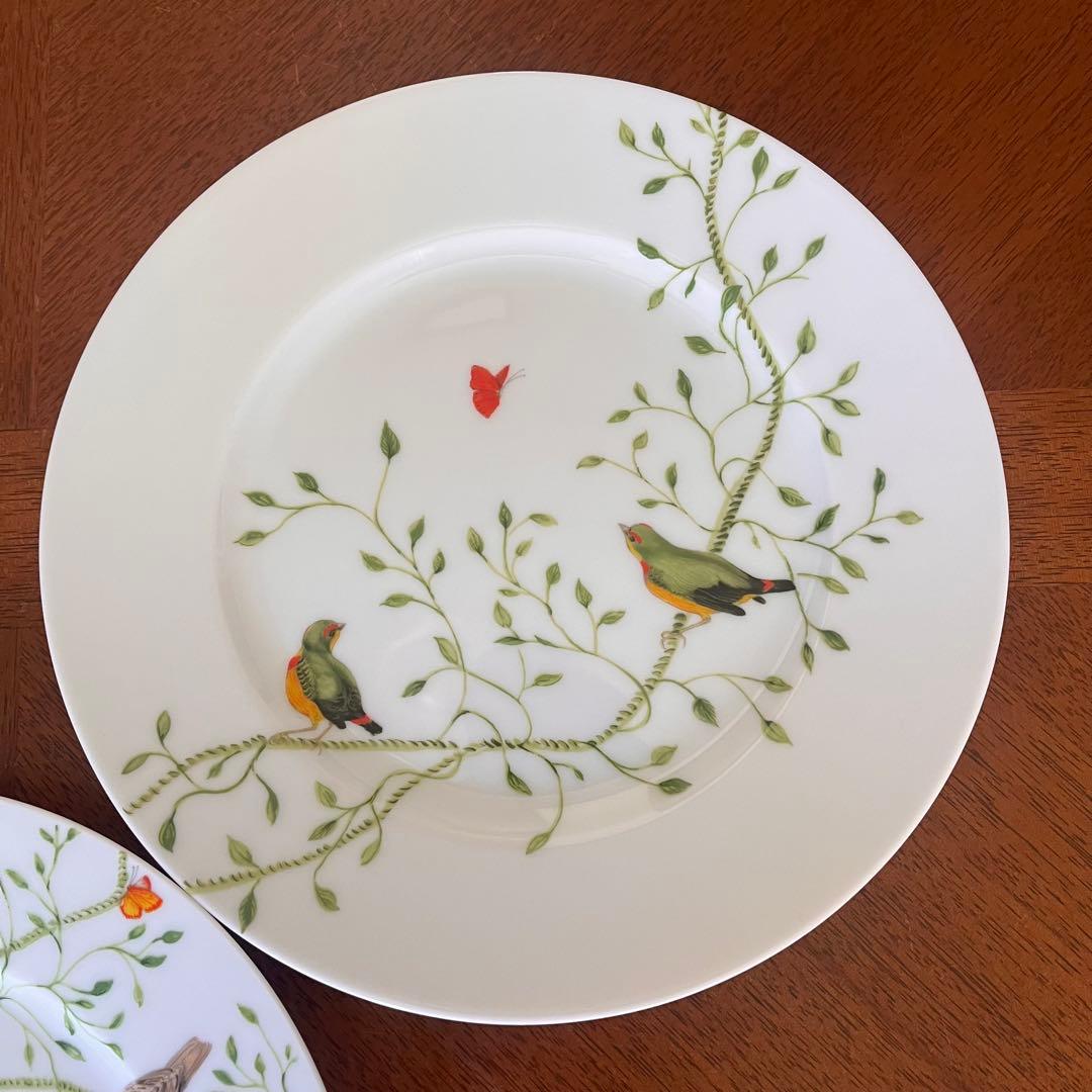 希少品】レイノーリモージュ☆ヒストリーナチュール☆プレート2枚（お