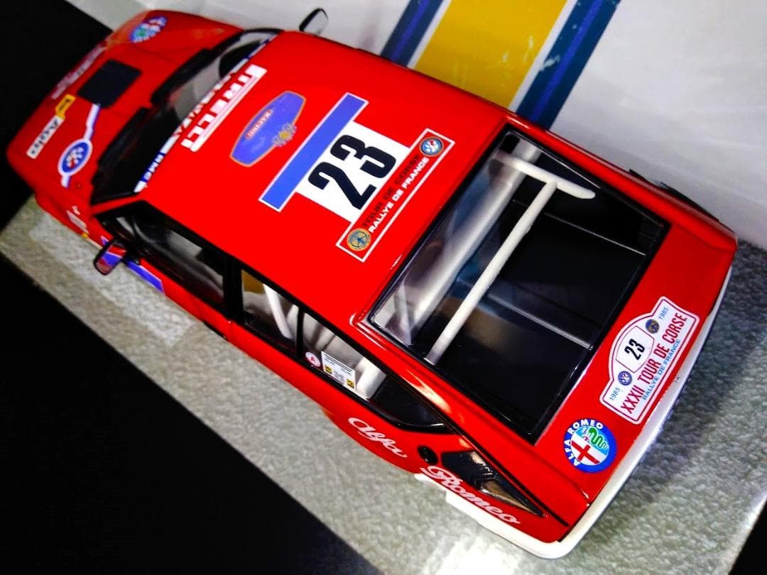 1/18 ソリド アルファロメオ GTV6 ツール・ド・コルス 1985 - メルカリ