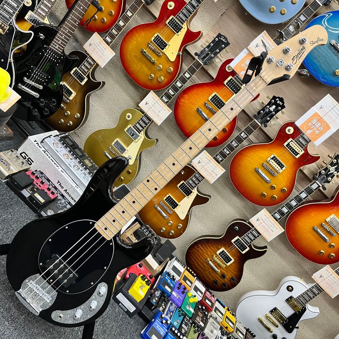 弦交換込11537】Sterling RAY4 スティングレイタイプ ブラック - メルカリ