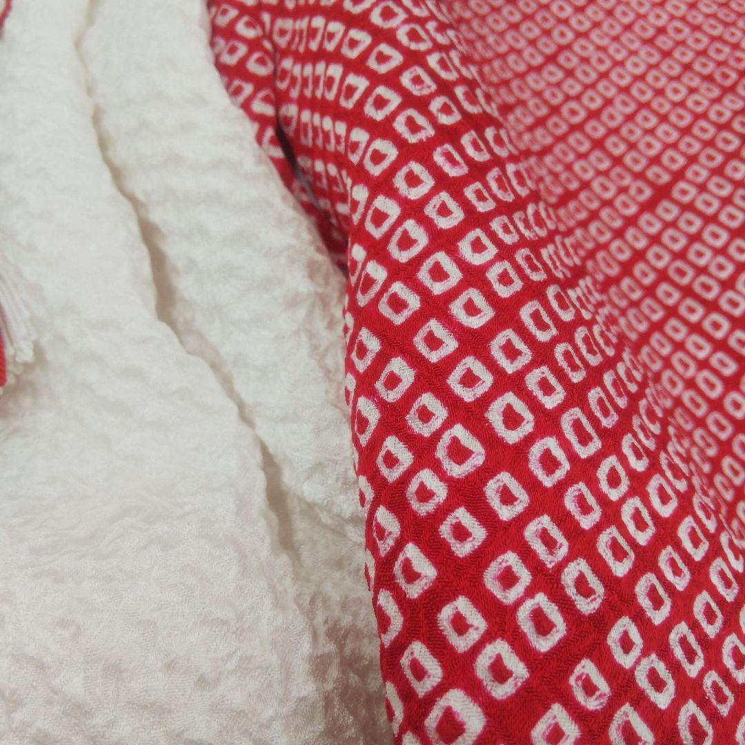 三歳お祝い着物セット 総絞り 刺繍