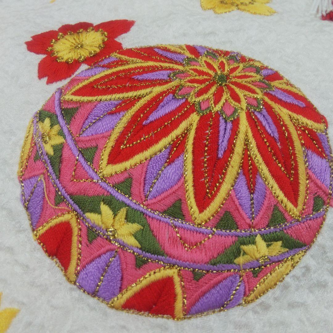 三歳お祝い着物セット 総絞り 刺繍