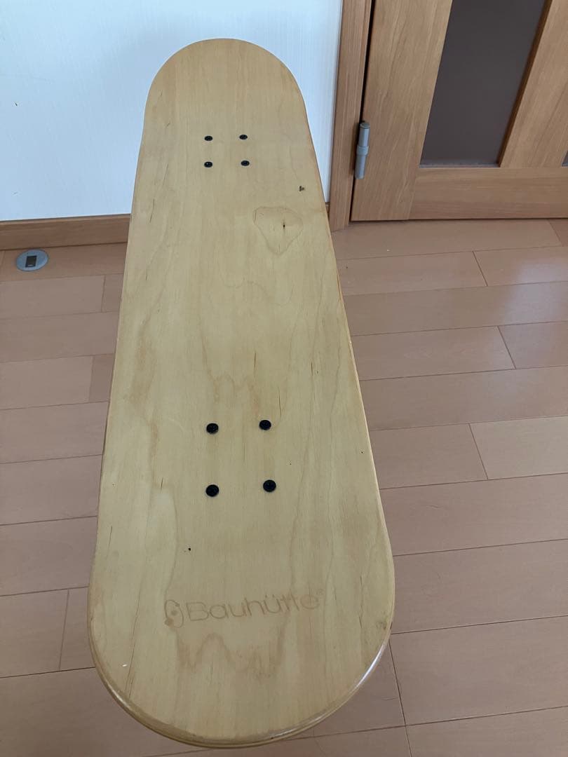 スケートボード　× アイアン　スツール　椅子　ベンチ　植物棚　インダストリアル