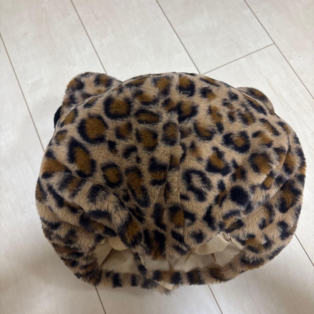 キティちゃん被り物 ヒョウ柄 - メルカリ