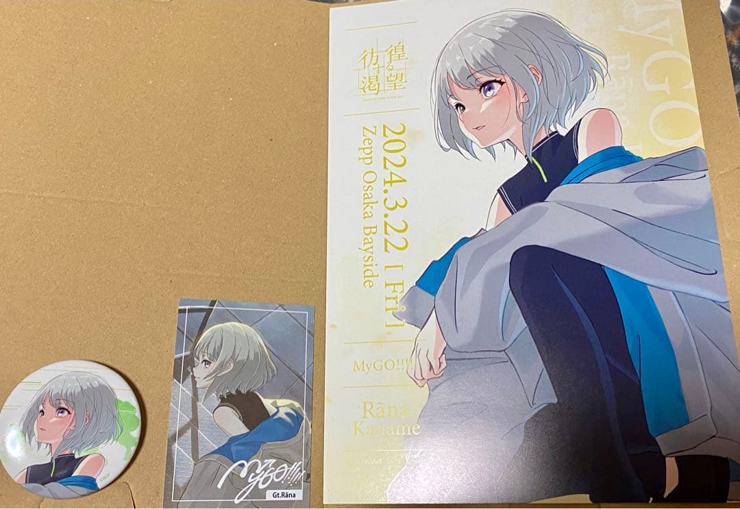 要楽奈 ポスター 缶バッジ カード セット バンドリ MyGO!!!!! - メルカリ