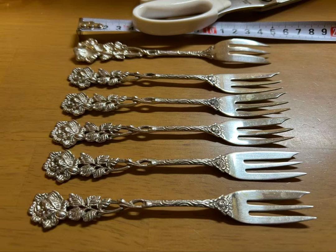 Sterling835 カトラリー　6本セット