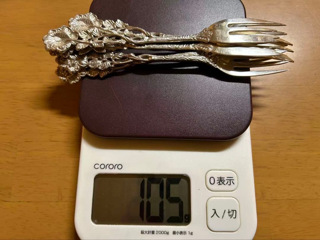 Sterling835 カトラリー　6本セット