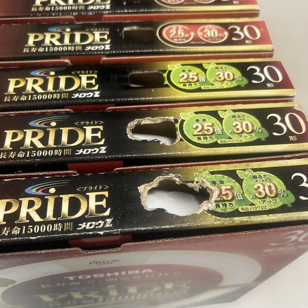 TOSHIBA PRIDE 蛍光灯 30形 9個