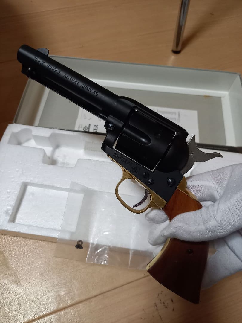 ミ*シ様 安！マルシン工業ガスガン COLT S.A.A.45 PEACE MA