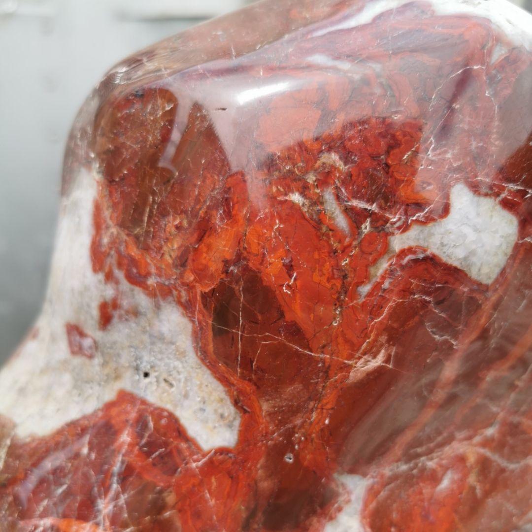 紅加茂石　2 　鑑賞石　石　置物　オブジェ　インテリア　パワーストーン