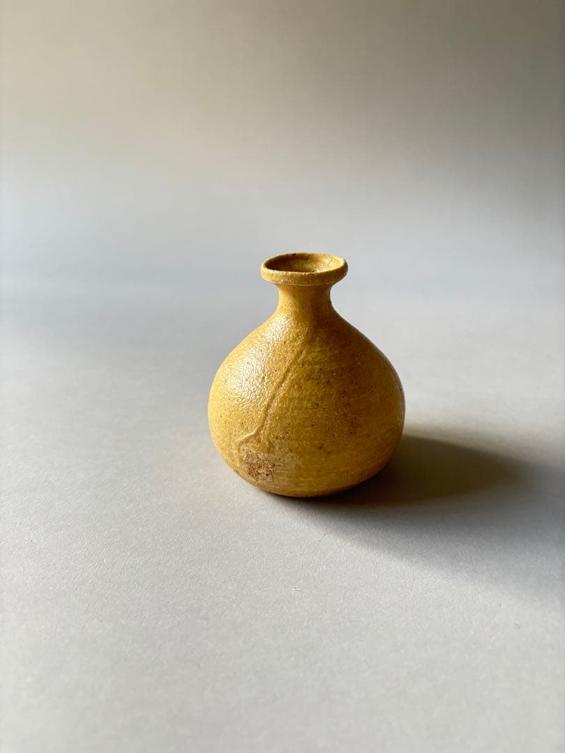 松浦祐介 黄瀬戸徳利 新品未使用 定価13,200円 作家物 酒器