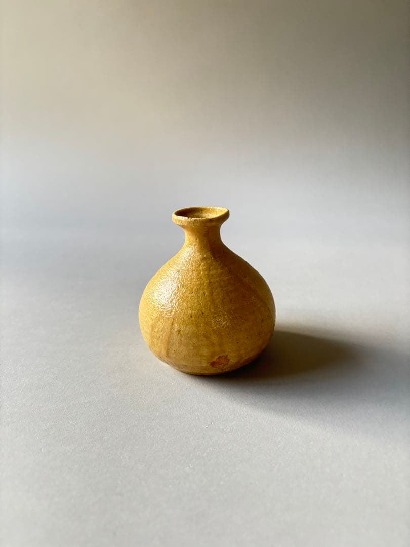 松浦祐介 黄瀬戸徳利 新品未使用 定価13,200円 作家物 酒器