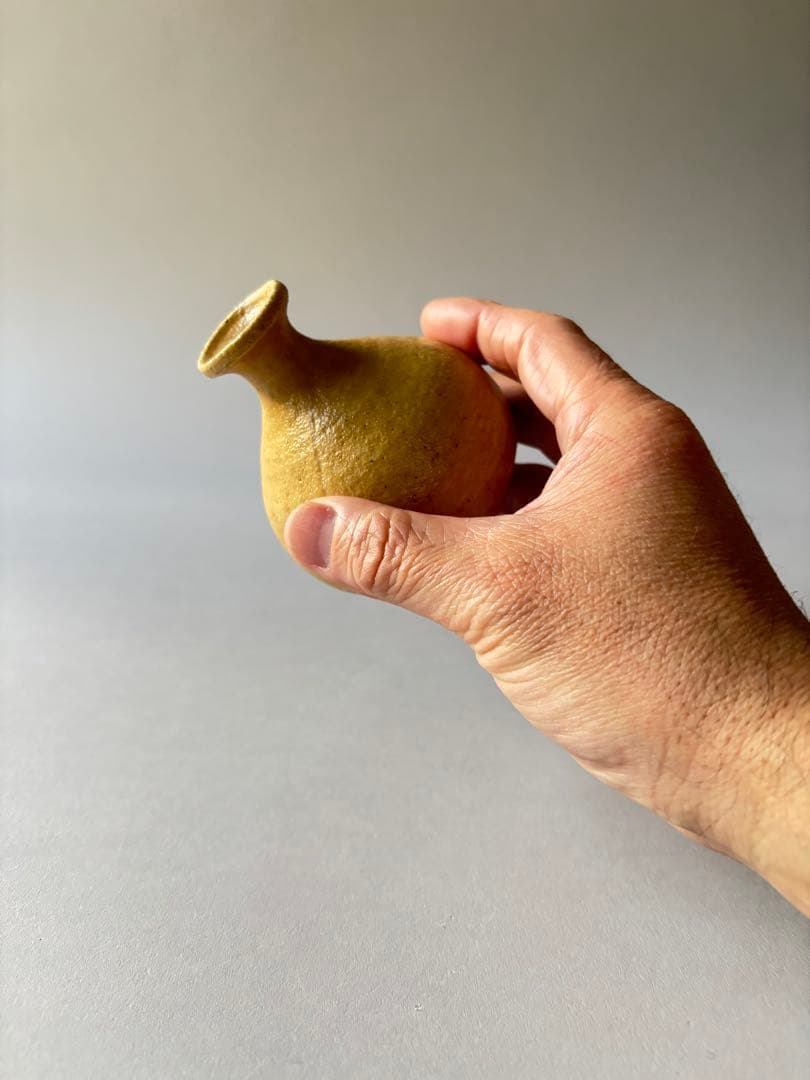 松浦祐介 黄瀬戸徳利 新品未使用 定価13,200円 作家物 酒器