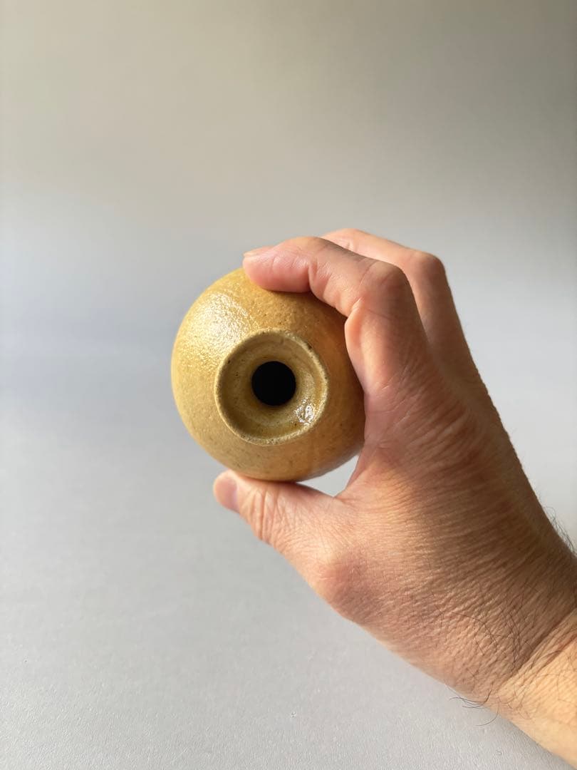 松浦祐介 黄瀬戸徳利 新品未使用 定価13,200円 作家物 酒器