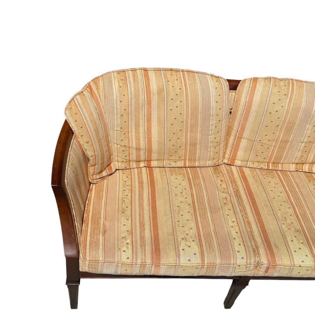 HR651 マルニ木工　２人掛けソファmaruni 地中海　ラブシート