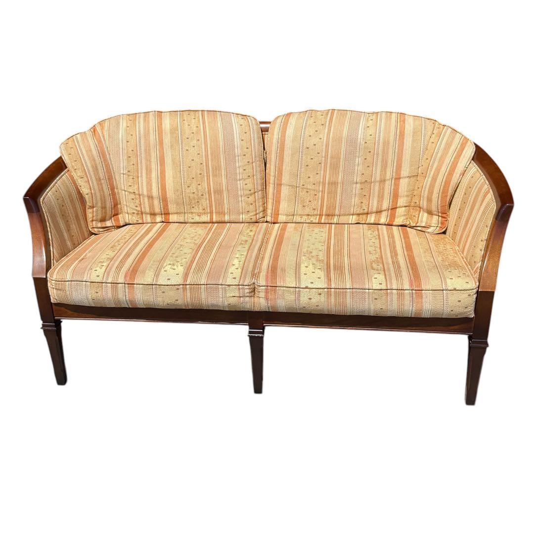 HR651 マルニ木工　２人掛けソファmaruni 地中海　ラブシート