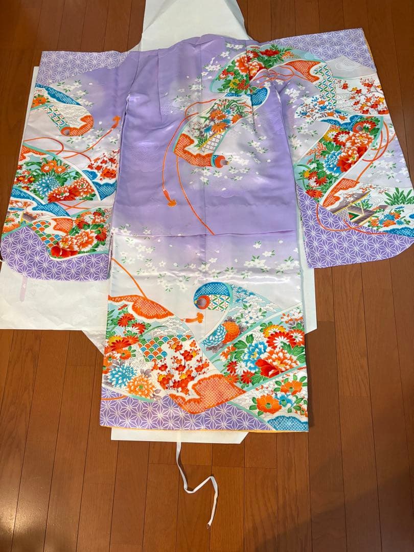 【美品】7歳女の子七五三セット☆正絹