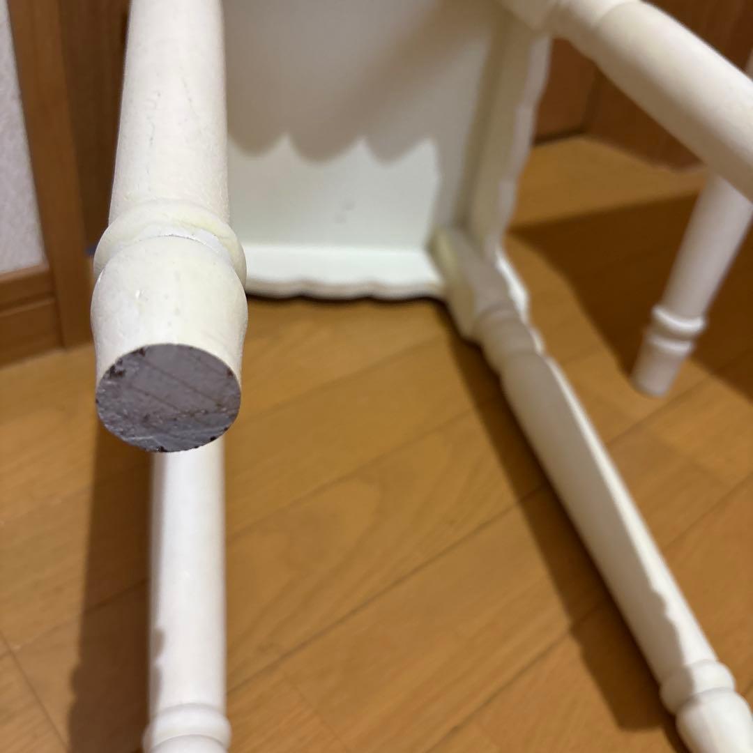 輸入家具　ミニテーブル椅子セット